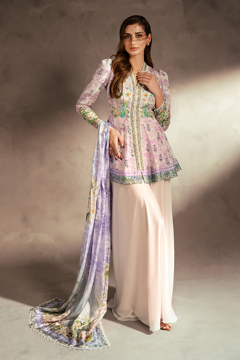 Lily Peplum - Florette Eid Edit '25 by ZAINAB SALMAN