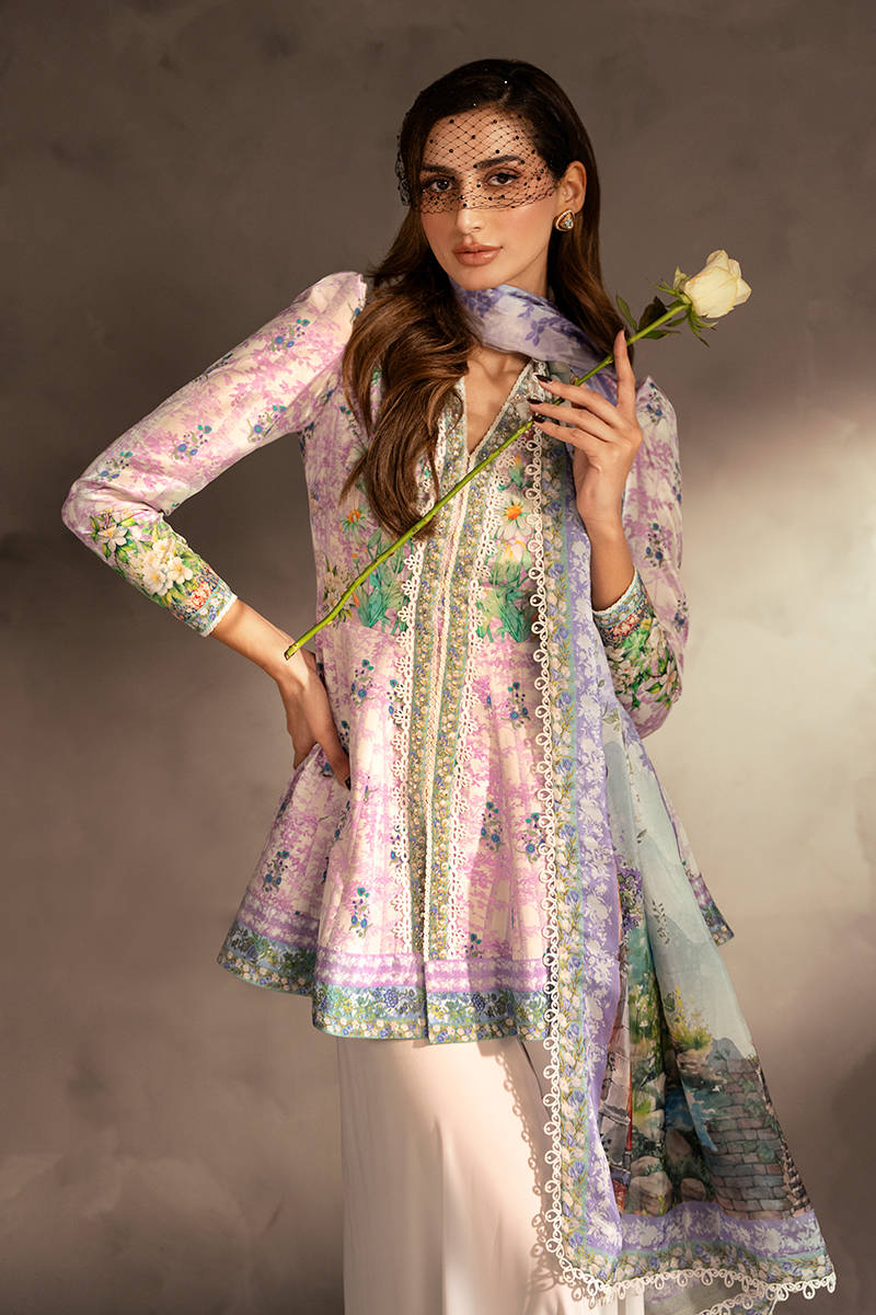 Lily Peplum - Florette Eid Edit '25 by ZAINAB SALMAN