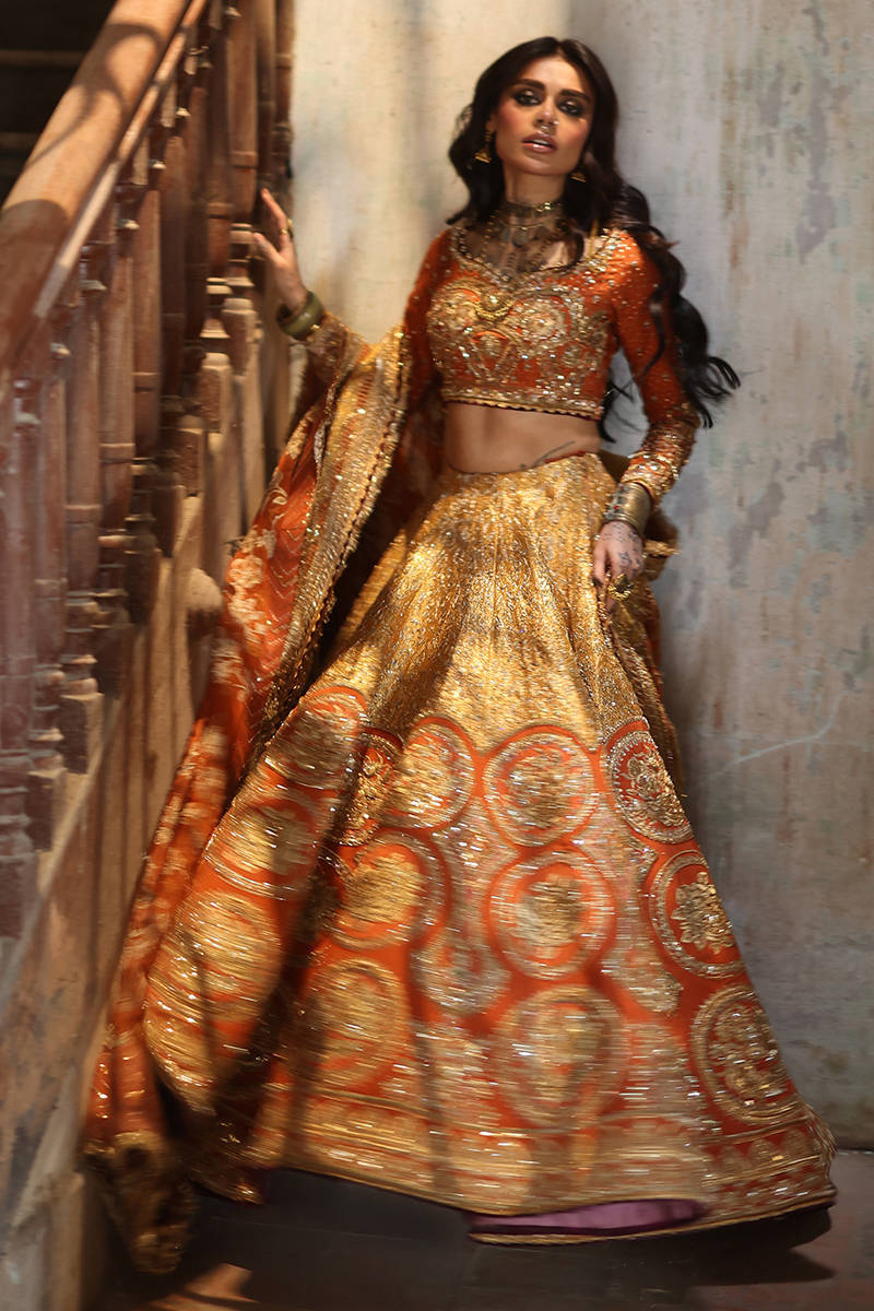 Bano Begum - Gold Series Bridals 24 by Mohsin Naveed Ranjha