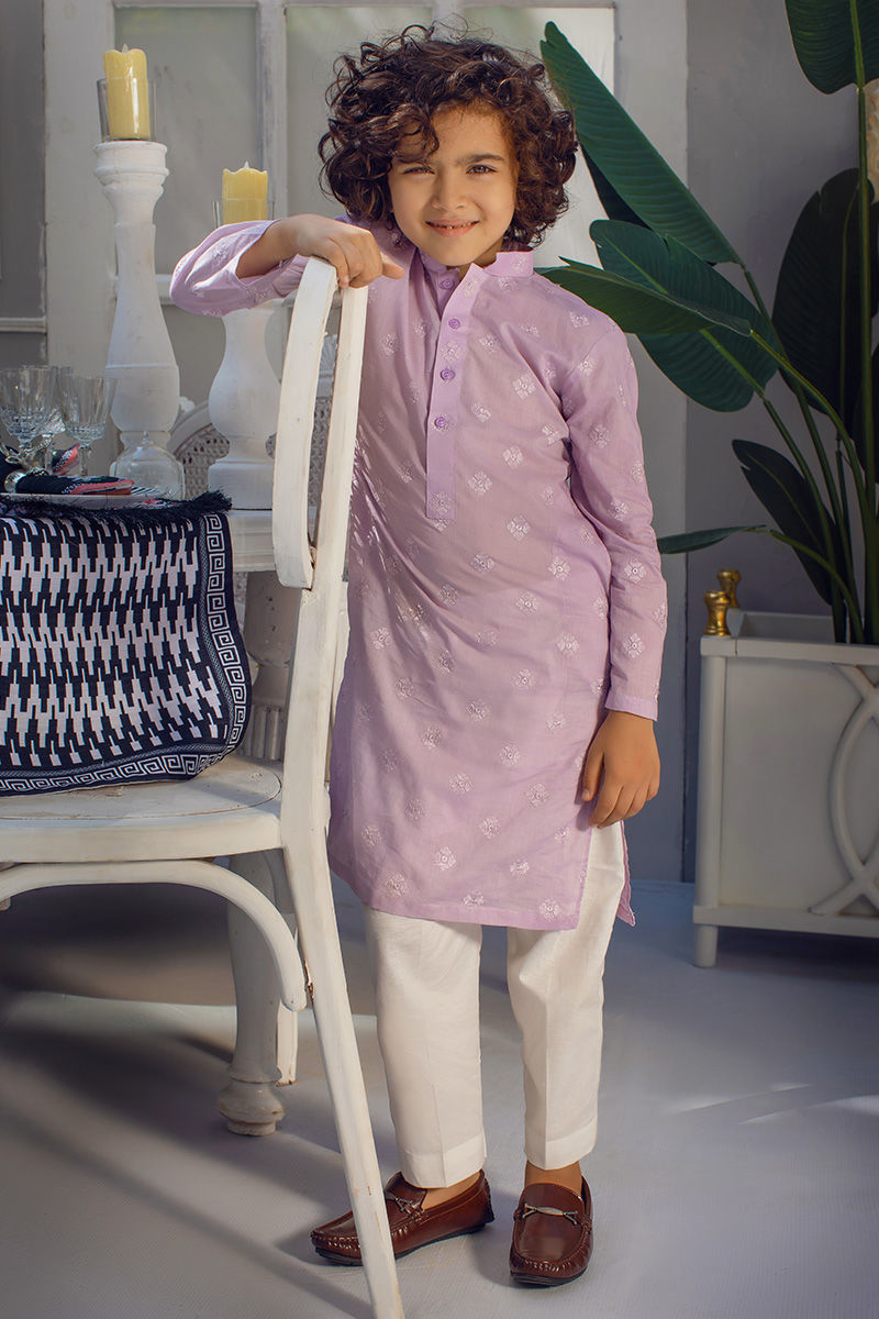 LILAC LUSTER - BOY - Luxury Pret 22 by Ansab Jahangir