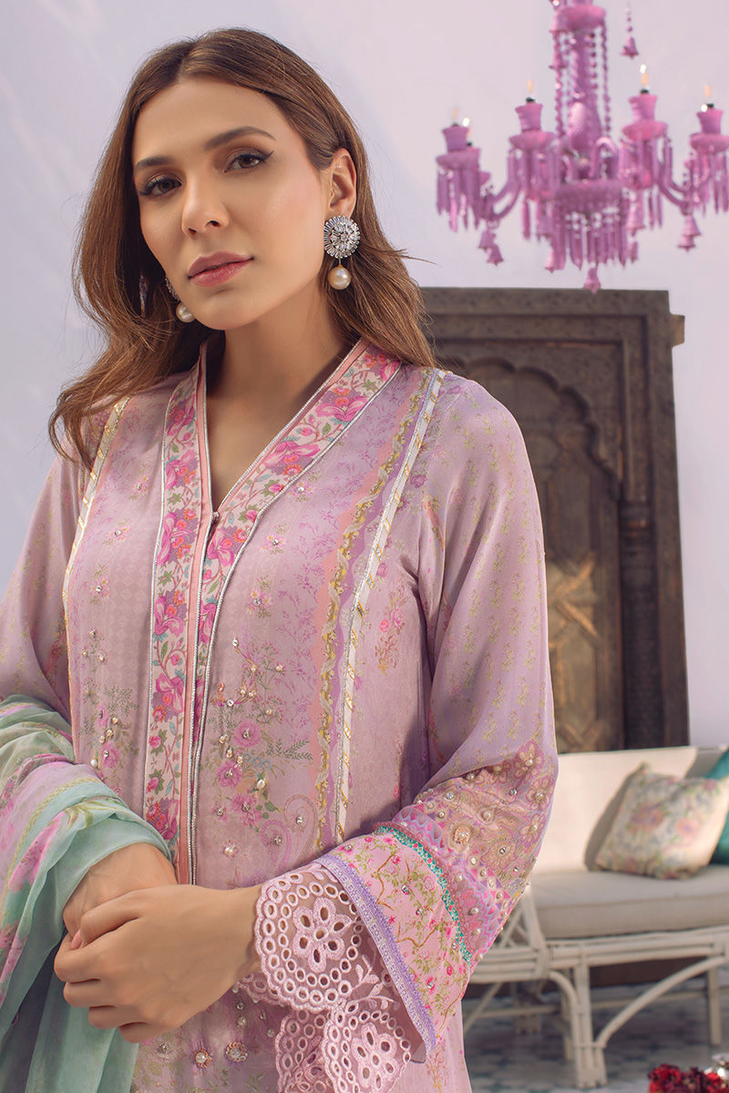 LILAC PAISLEY - Luxury Pret 22 by Ansab Jahangir