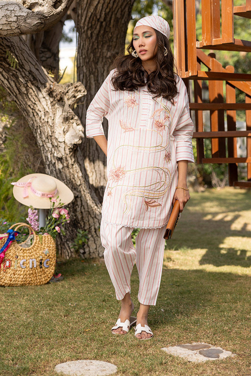 Dahlia Set - Picnic Collection by Farida Hasan