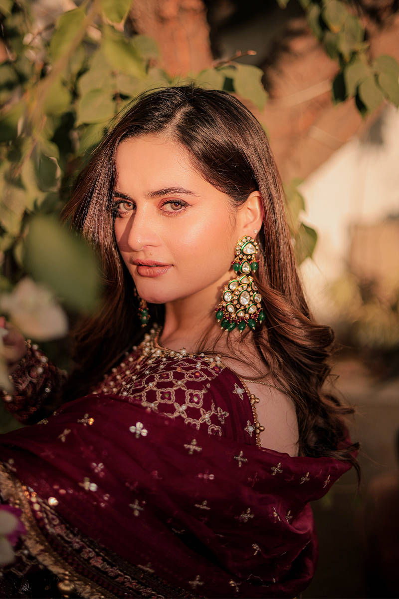 Aiman Khan in Bia - Zarlish by MNR Fabbitt International Aiman Khan in Bia - Zarlish by MNR Fabbitt International