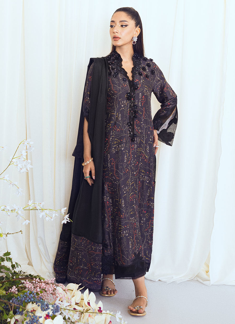 AELIN SILK SHIRT AND DUPATTA - Farah Talib Aziz