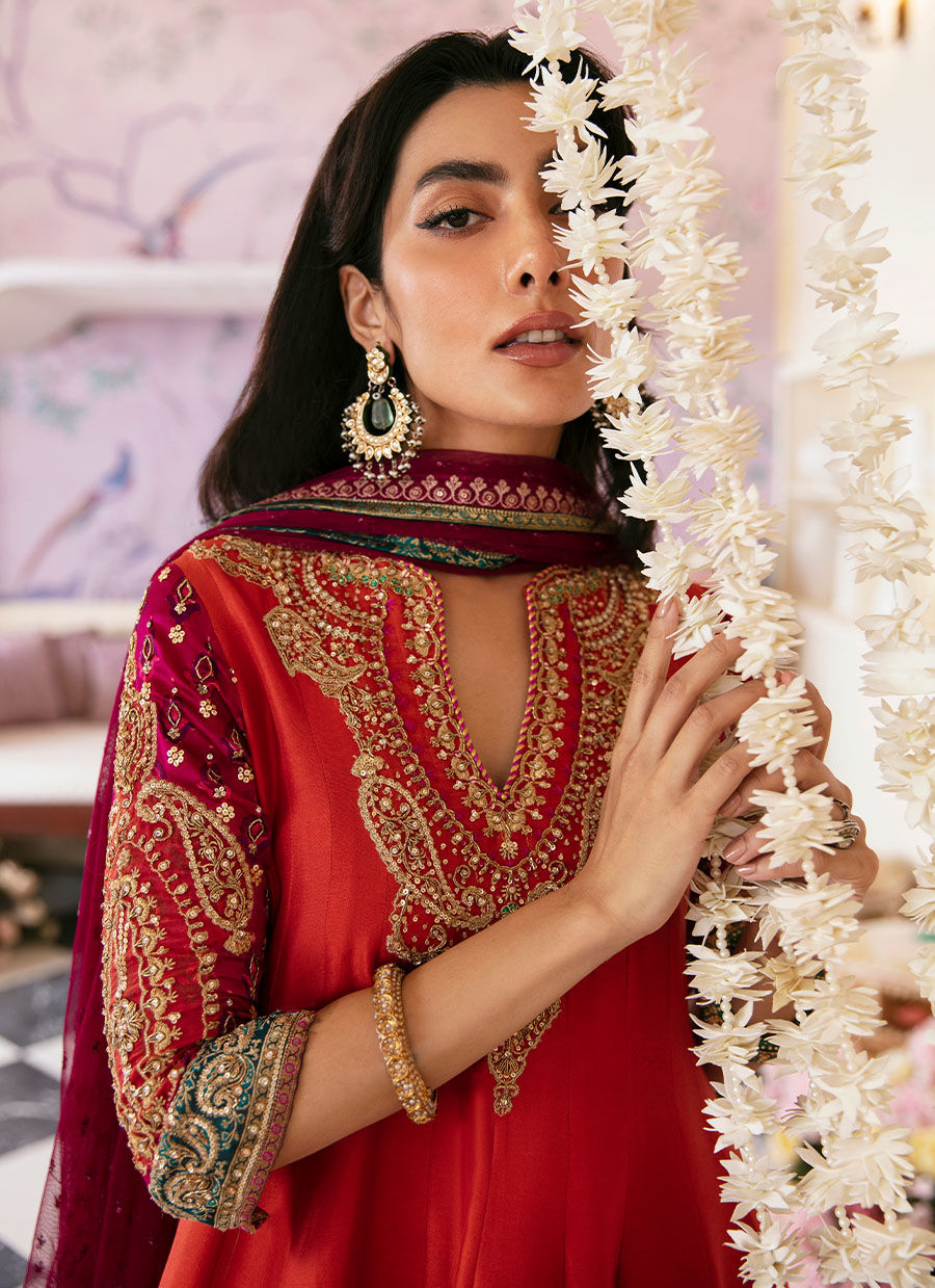 Sherina Kalidaar & Dupatta - Mayna Festive Luxe Pret by FTA