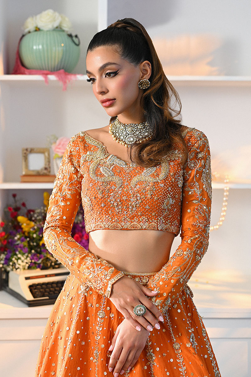 Marigold - Malika Festive Formals 24 by Ansab Jahangir