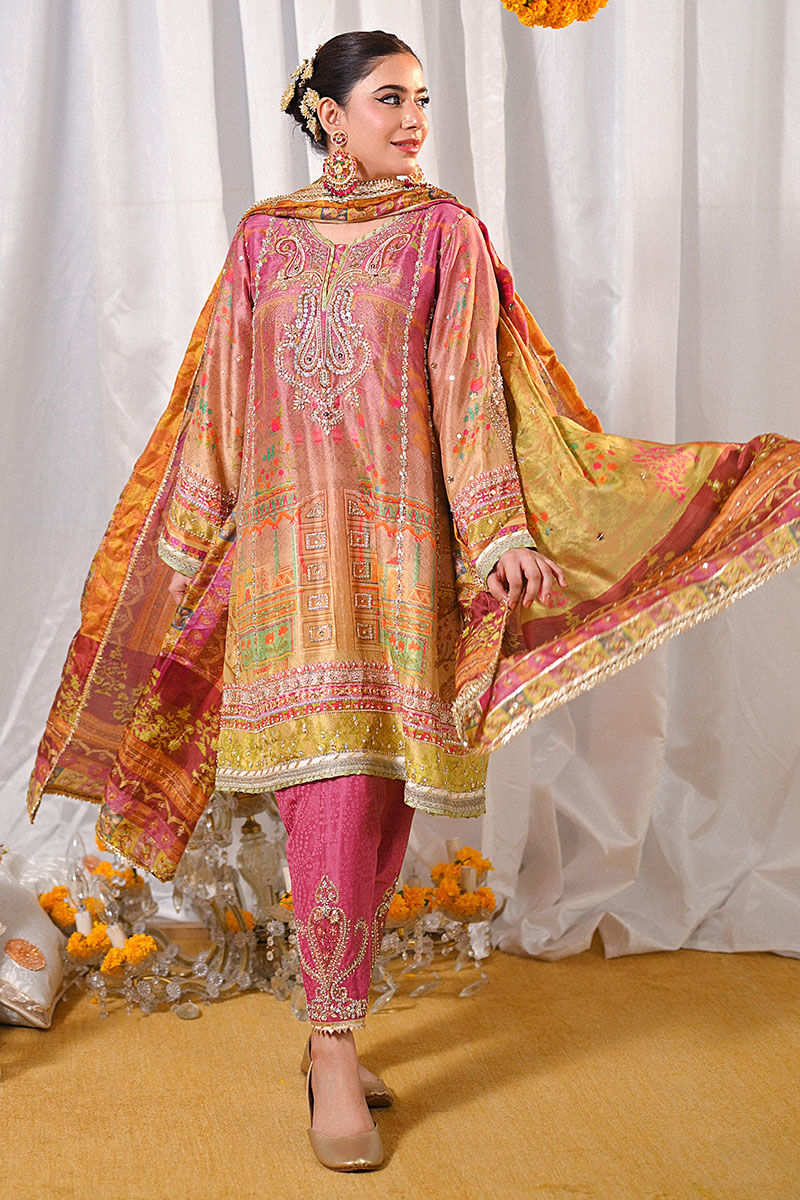 Momal - Marigold and Gota by Ansab Jahangir