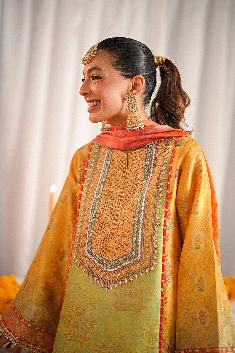 Nawal - Marigold and Gota by Ansab Jahangir