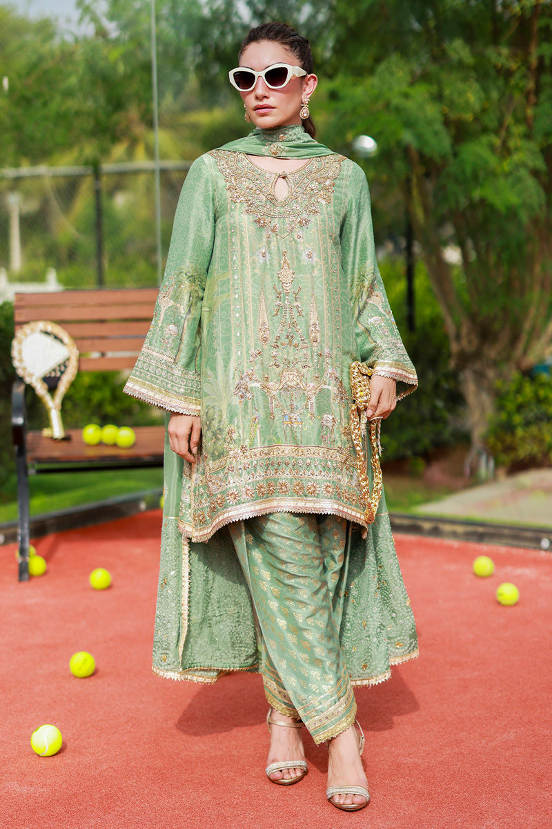Suhaina - Marigold and Gota 2 by Ansab Jahangir Studio