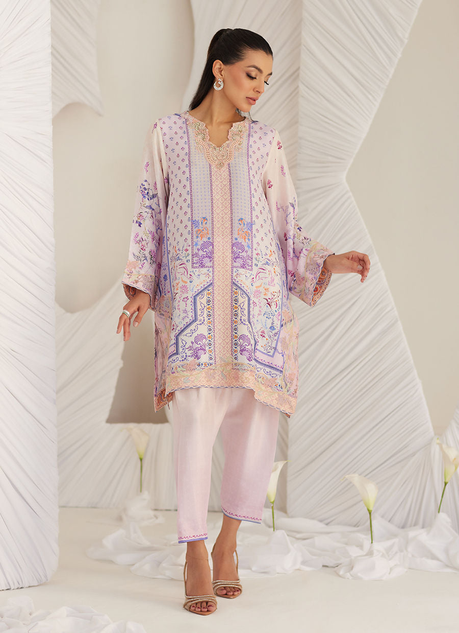 Lara Lilac Shirt - LEA Eid 25 by Farah Talib Aziz