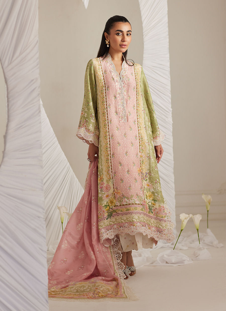 Rosalina Shirt and Dupatta - LEA Eid 25 by Farah Talib Aziz