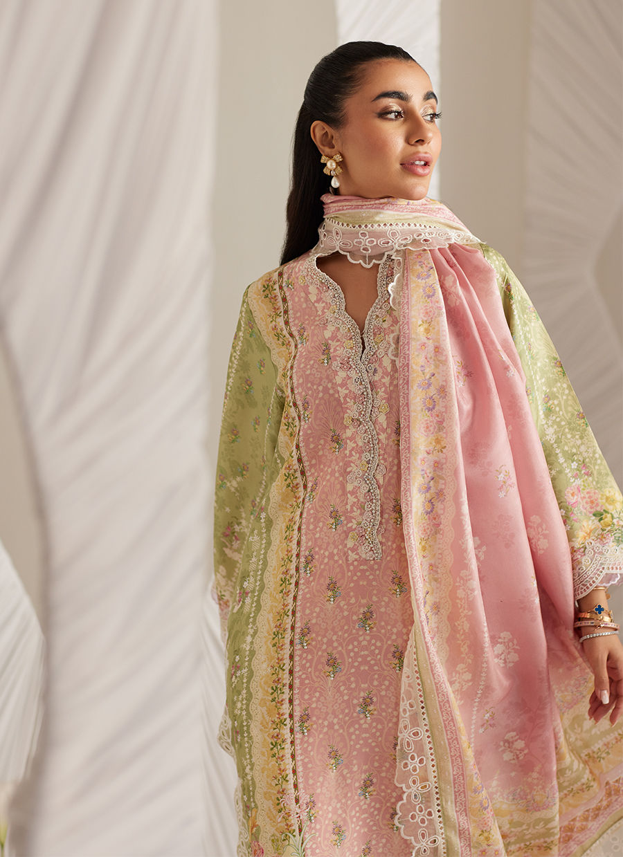 Rosalina Shirt and Dupatta - LEA Eid 25 by Farah Talib Aziz