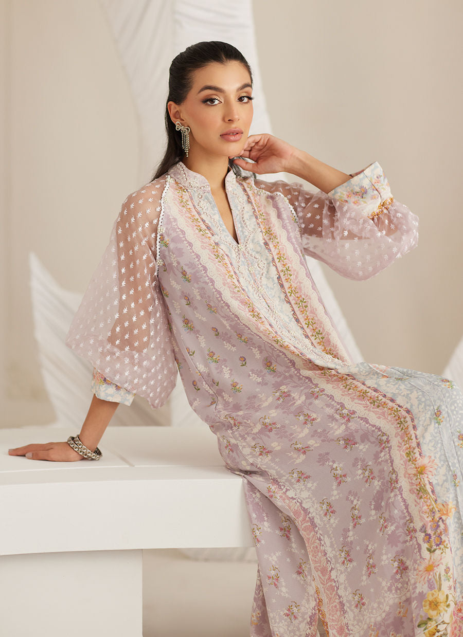 Bianca Lavender Kaftan - LEA Eid 25 by Farah Talib Aziz