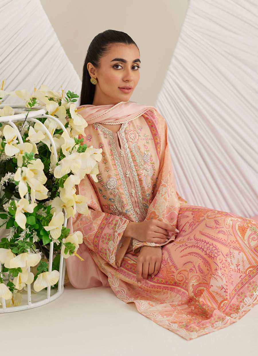 Nerissa Shirt and Dupatta - LEA Eid 25 by Farah Talib Aziz