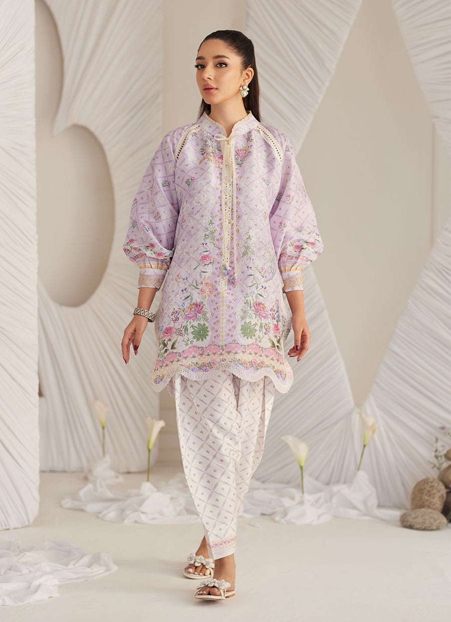 Kira Lavender Shirt - LEA Eid 25 by Farah Talib Aziz