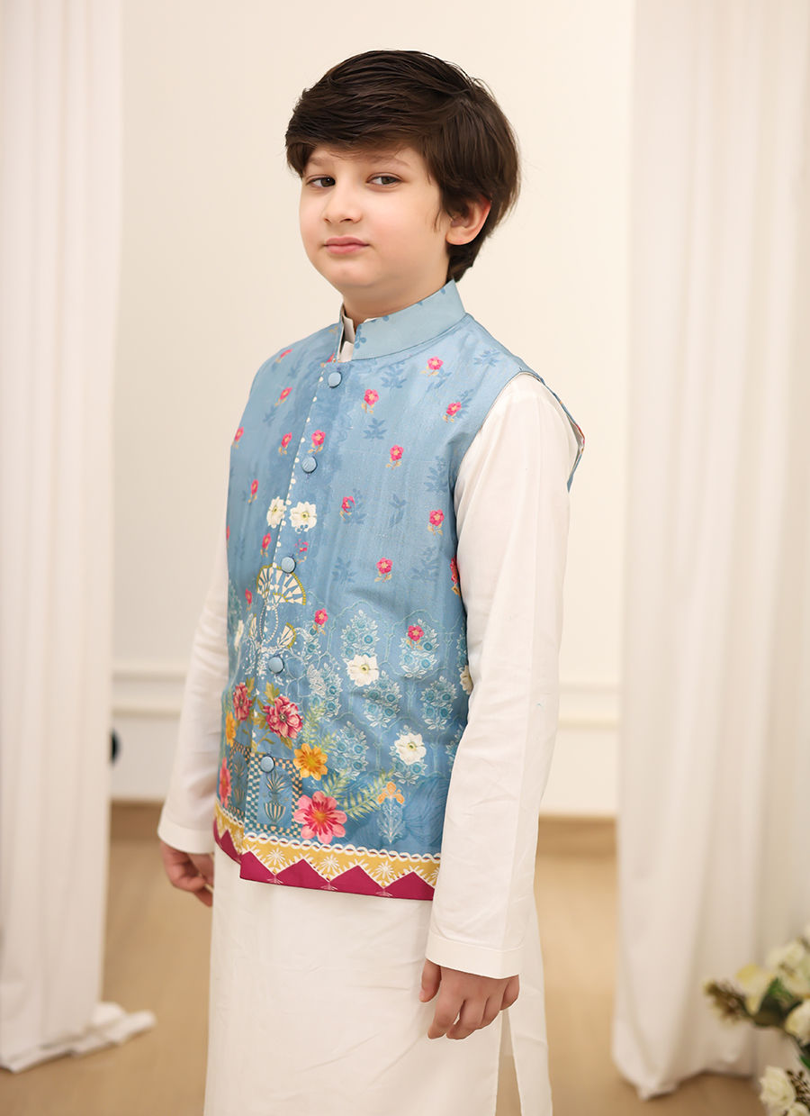 Mini Carla Waistcoat - LEA Eid 25 by Farah Talib Aziz