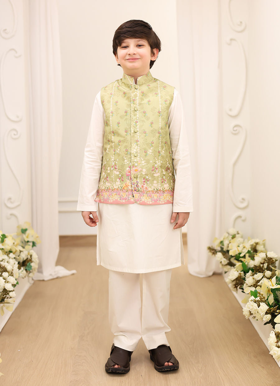 Mini Rosalina Waistcoat - LEA Eid 25 by Farah Talib Aziz