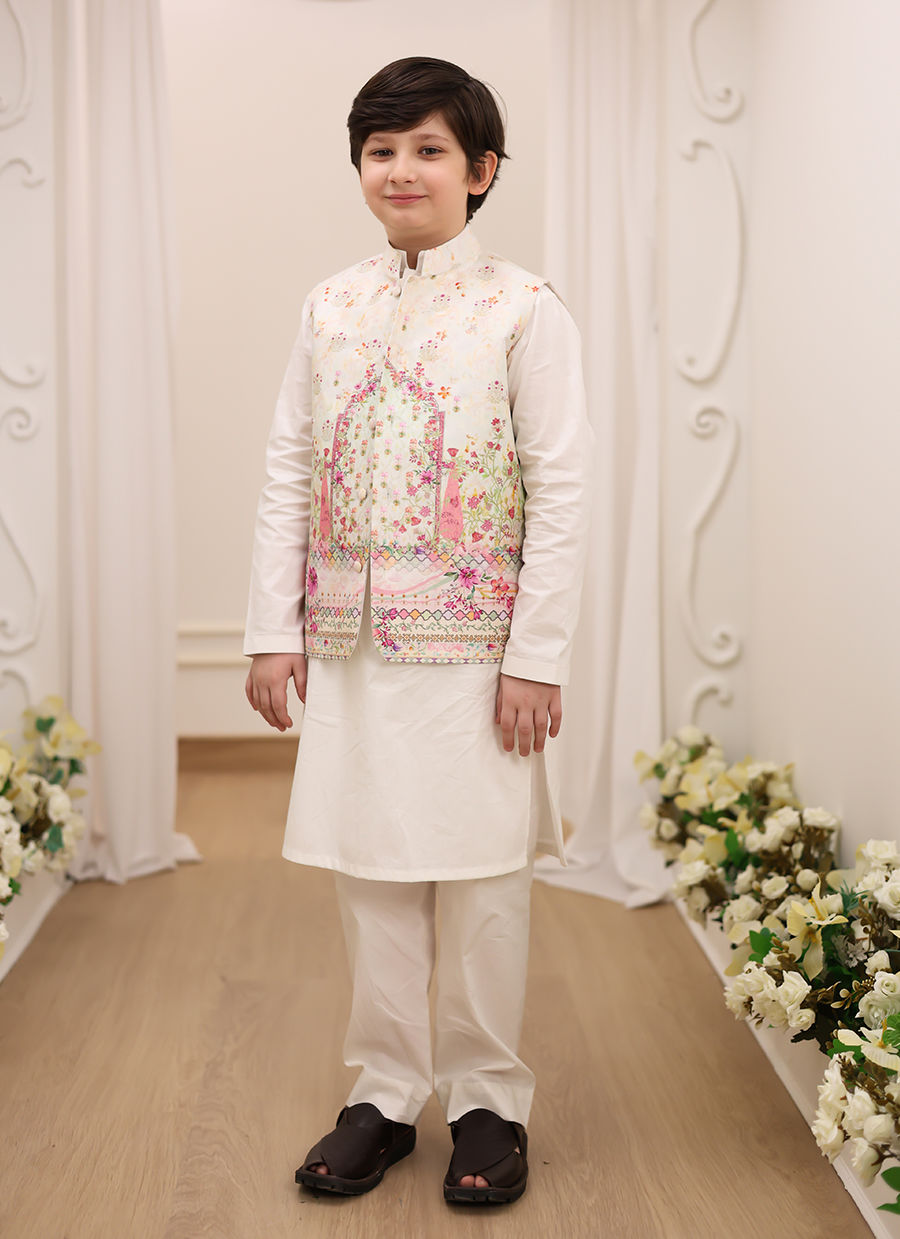 Mini Brea Waistcoat - LEA Eid 25 by Farah Talib Aziz