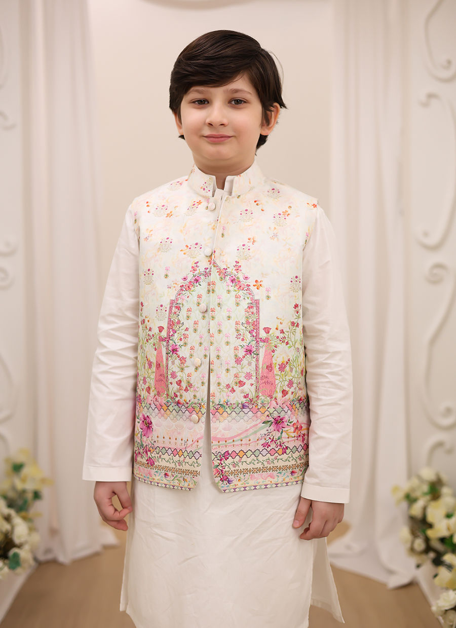 Mini Brea Waistcoat - LEA Eid 25 by Farah Talib Aziz