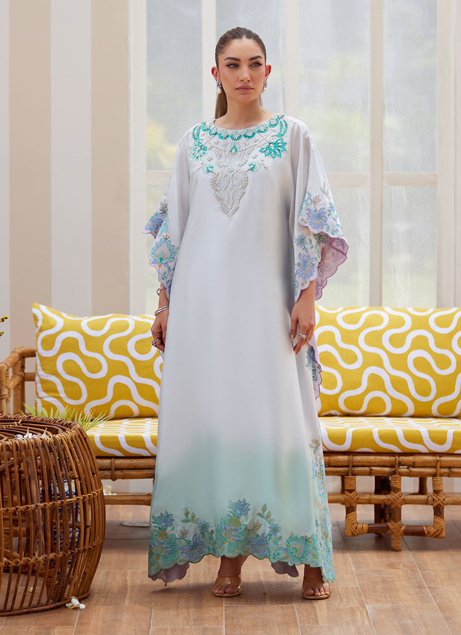 Livia Ombre Kaftan - Tara Eid Luxe II by Farah Talib Aziz