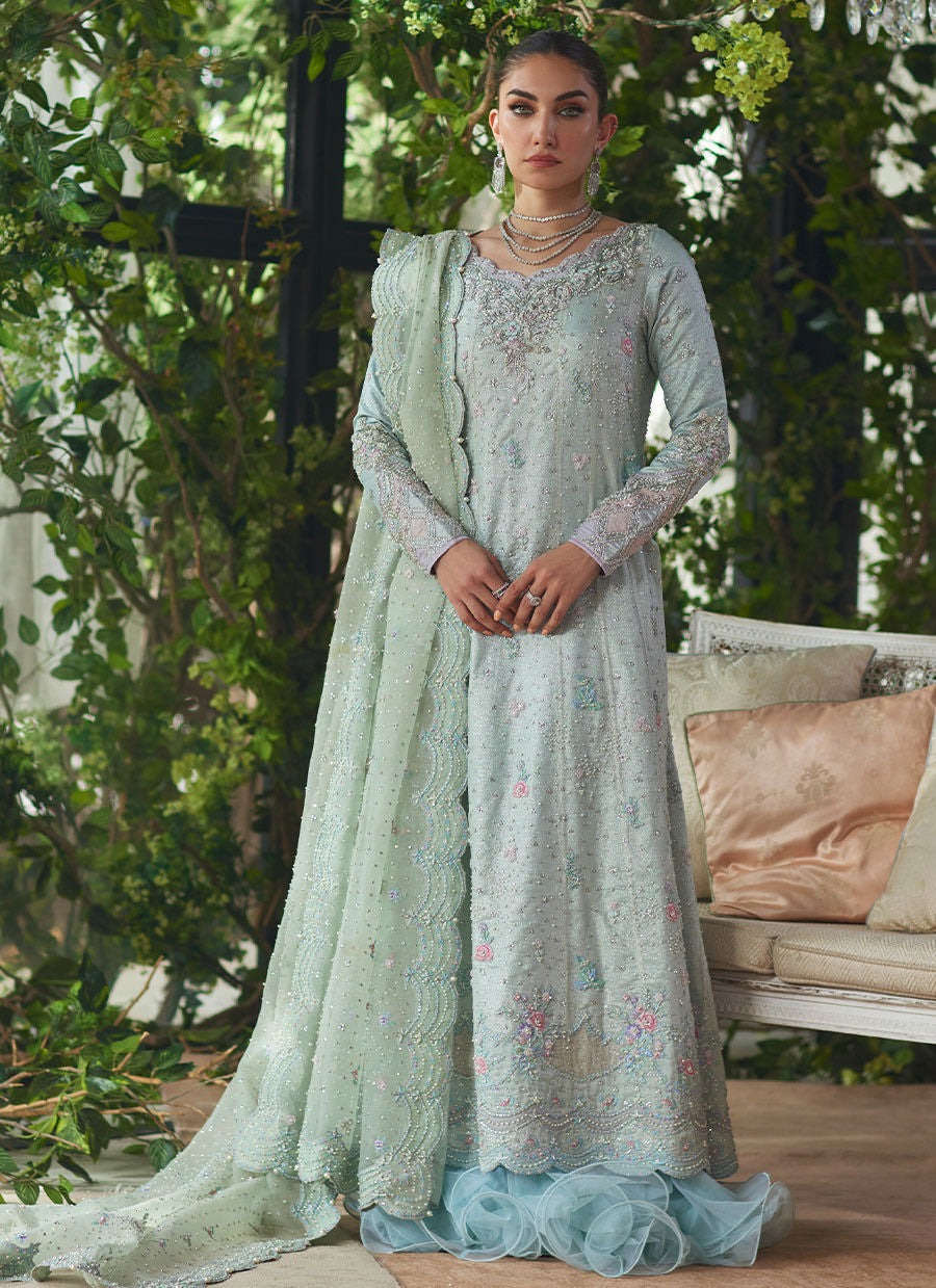 Amali Mint Kalidaar - Eira Ethereal Couture by Farah Talib Aziz