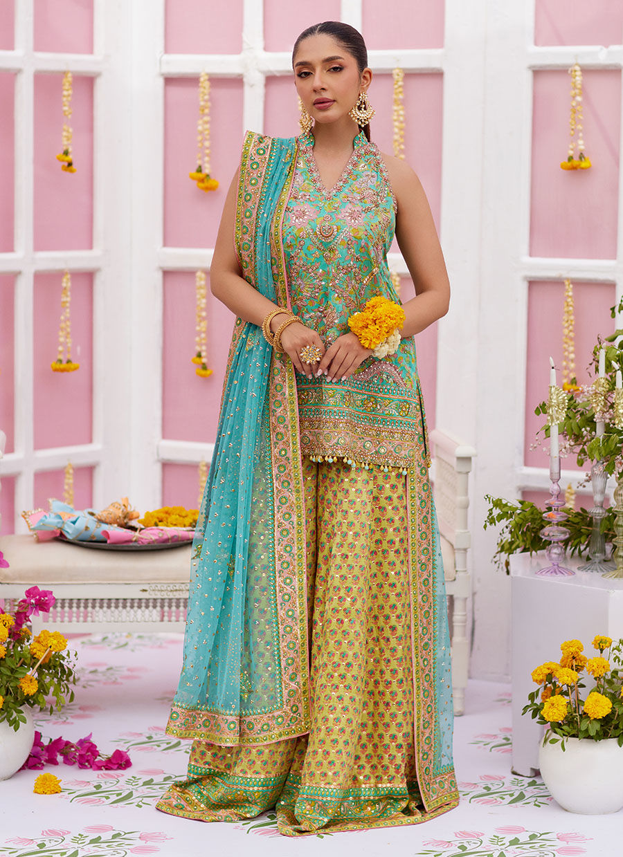 Ryenna Blockprinted - Amaltas 25 by Farah Talib Aziz