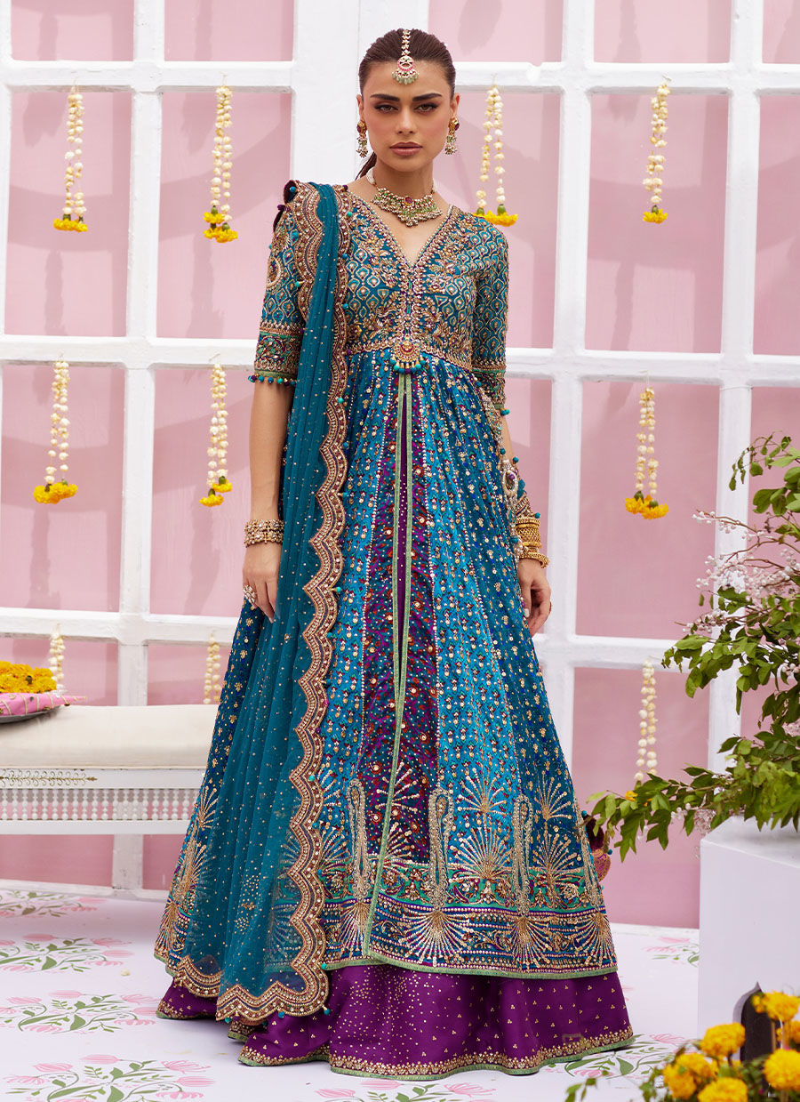 Kaia Teal Kalidaar - Amaltas 25 by Farah Talib Aziz