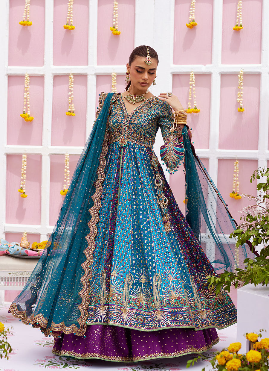 Kaia Teal Kalidaar - Amaltas 25 by Farah Talib Aziz