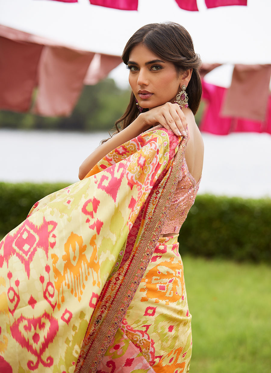 Rang Saree - Mayna Festive Luxe Pret by Farah Talib Aziz – Fabbitt