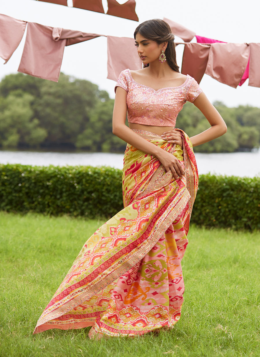 sari様 Rang Saree - Mayna Festive Luxe Pret by Farah Talib Aziz – Fabbitt