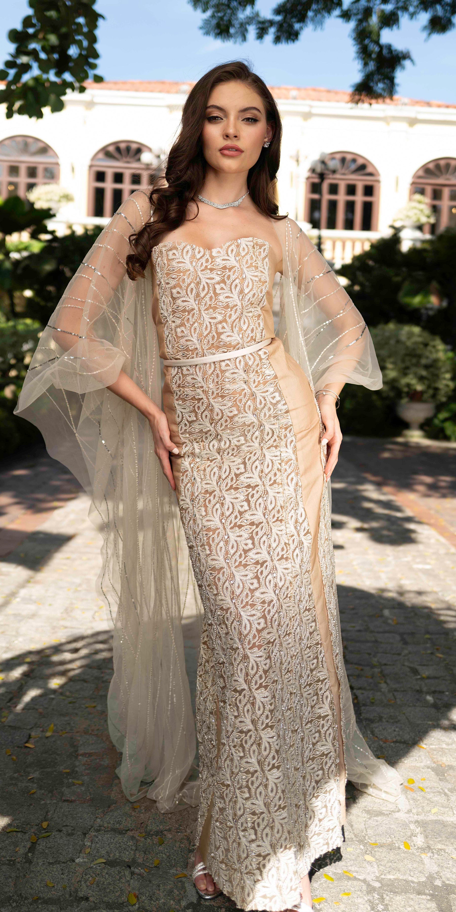 Ivory Cascade - VIviene by Erum Khan