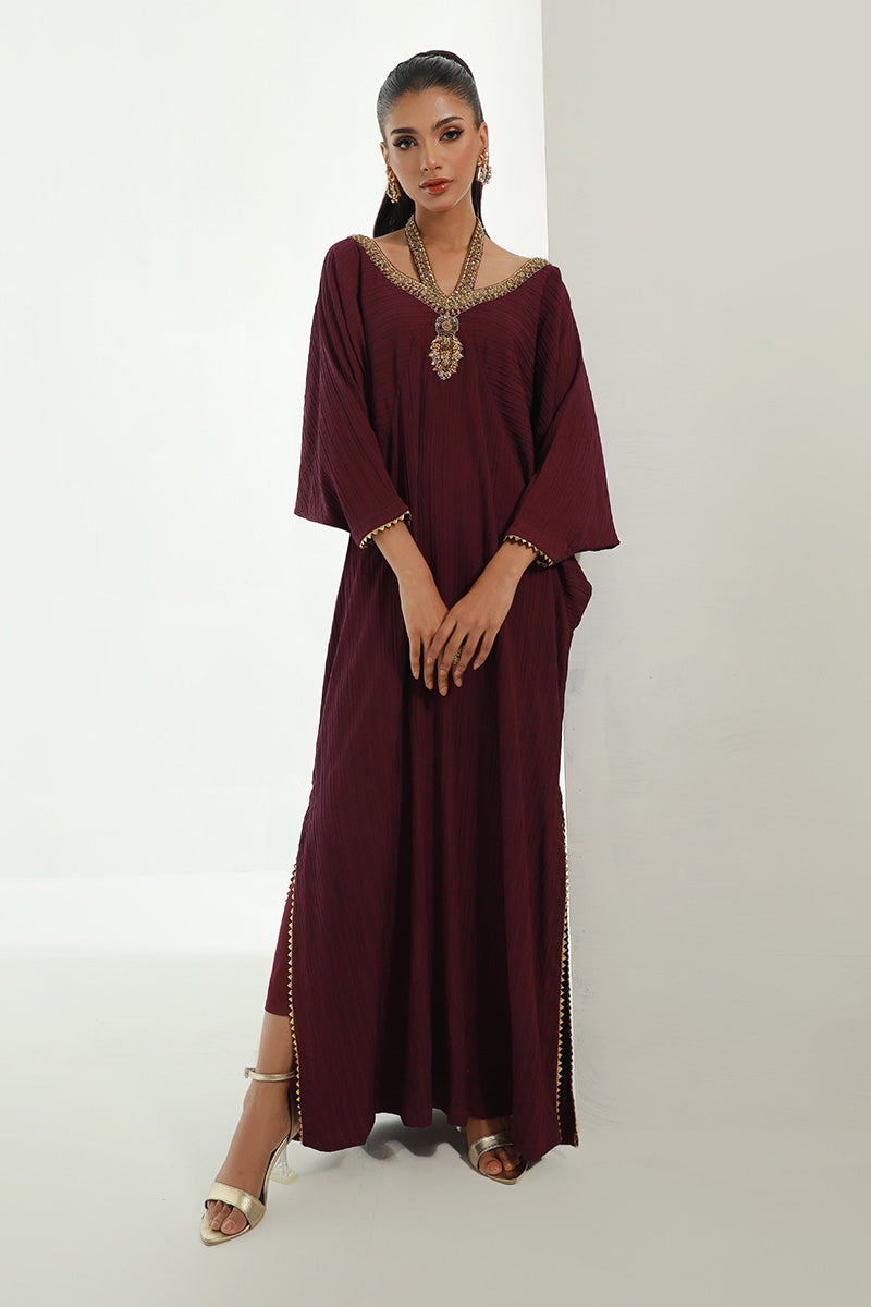 Plum Kaftan - Chicque by Chic ophicial