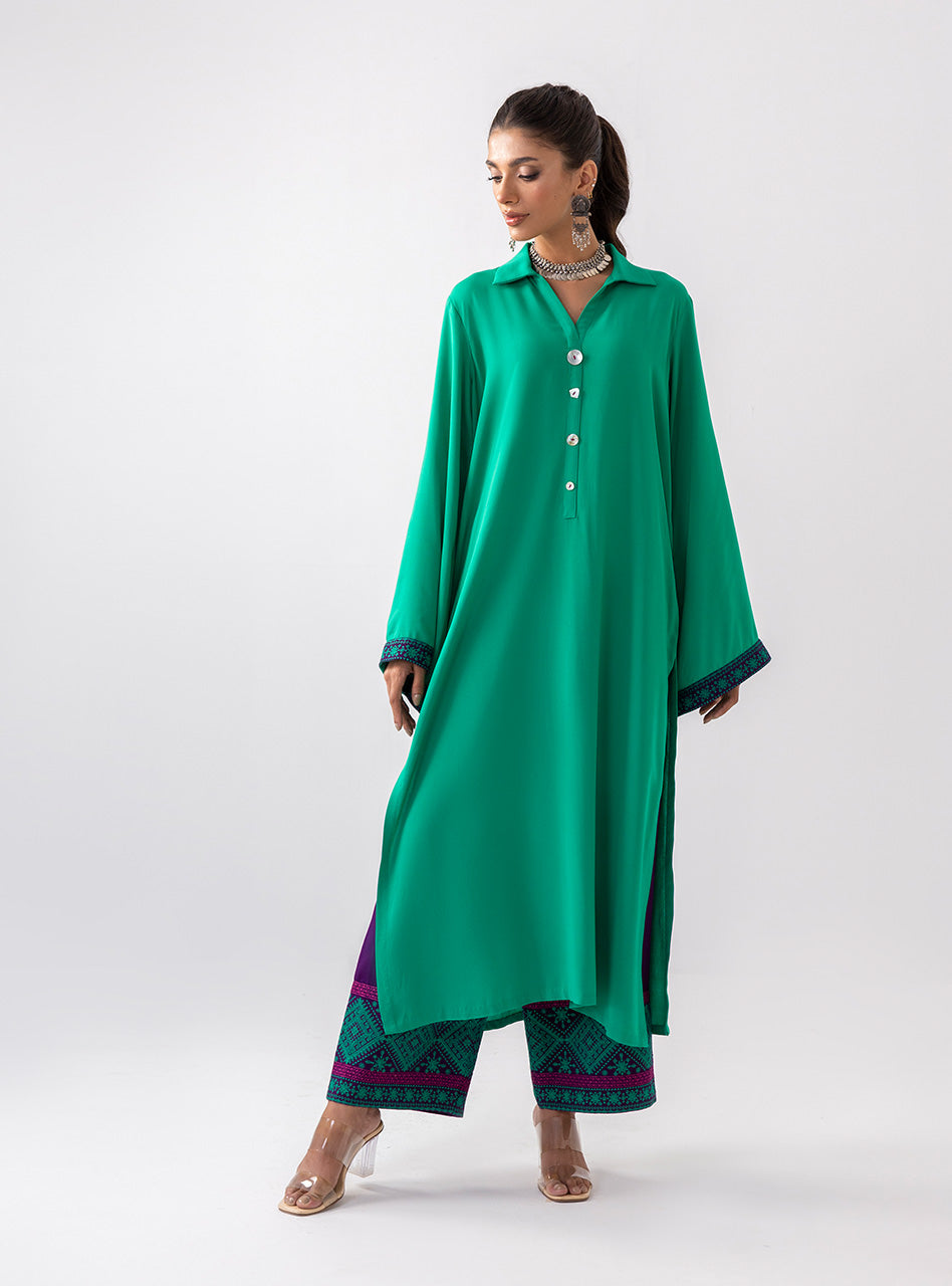 Serene Bloom - Aara Basic Pret by Zainab Chottani