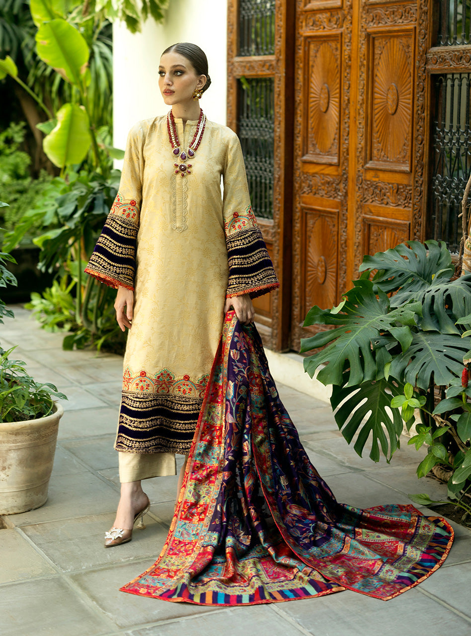 Zarrin - Makhmal Luxe Pret by Zainab Chottani