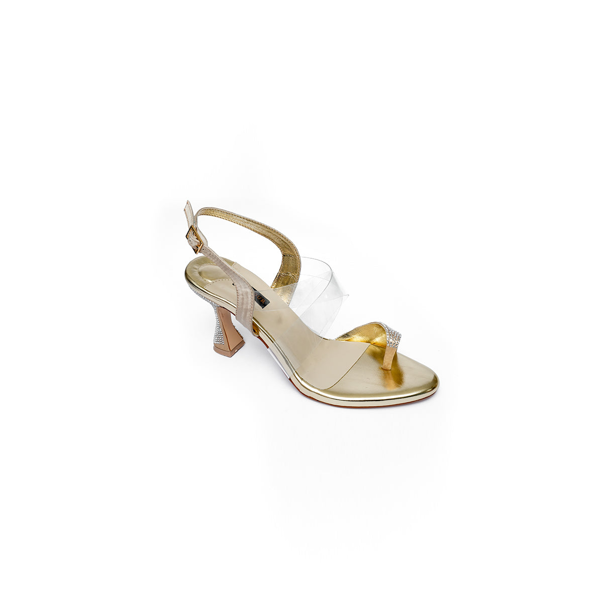 Misha - Gold - 70MM Heels by L'amour