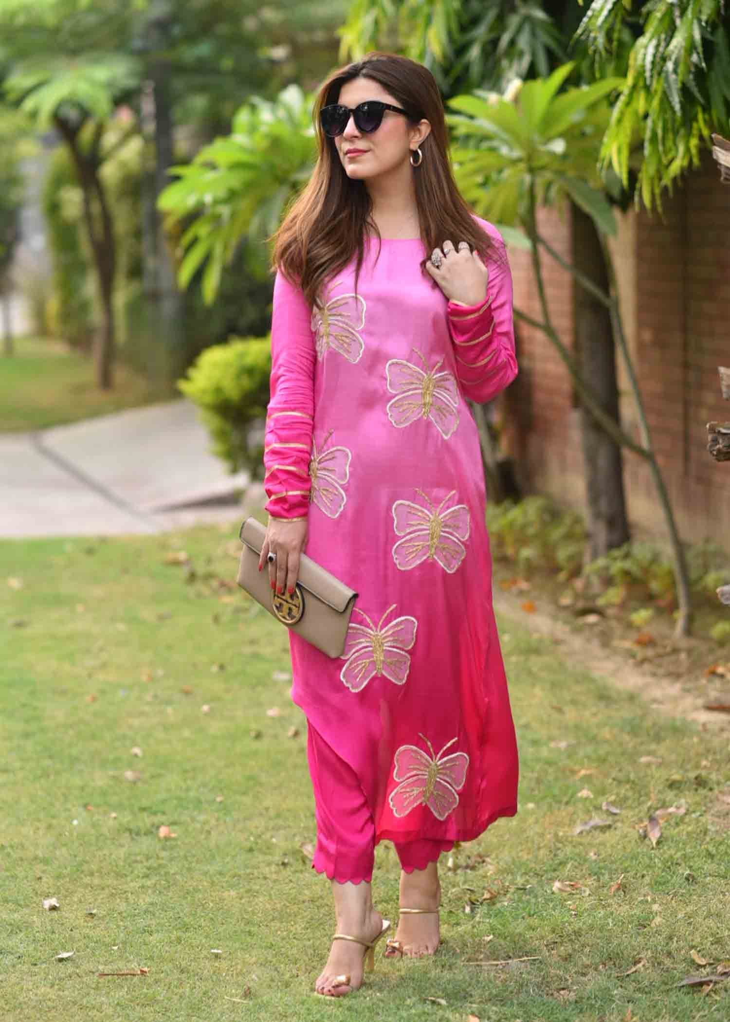 AF 332 Candy Pink Butterfly - Ainee Faisal