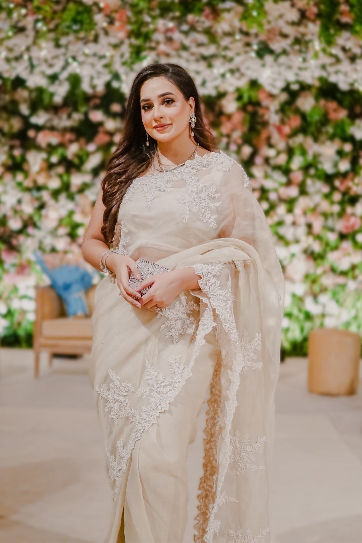 Soft Glam Saree - Sania Hassan