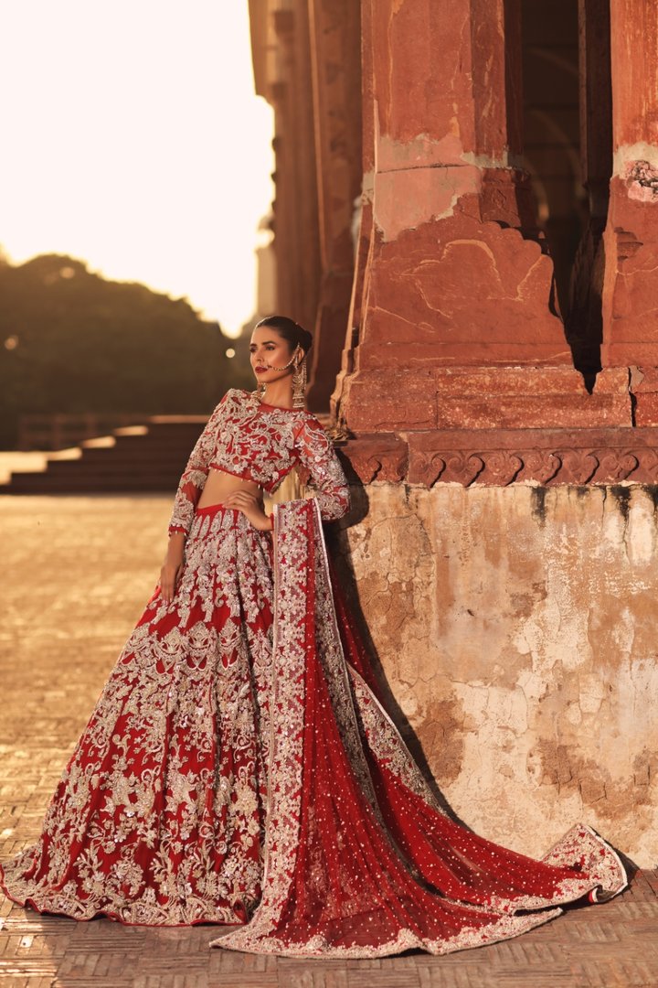 POPPY RED BRIDAL - Erum Khan