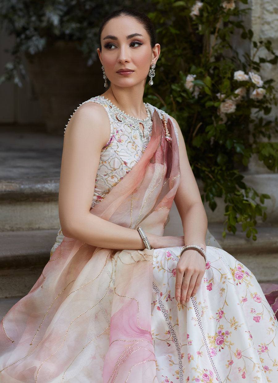 Lina Lehnga Choli - Mayna Festive Luxe Pret '24 by farahtalibaziz