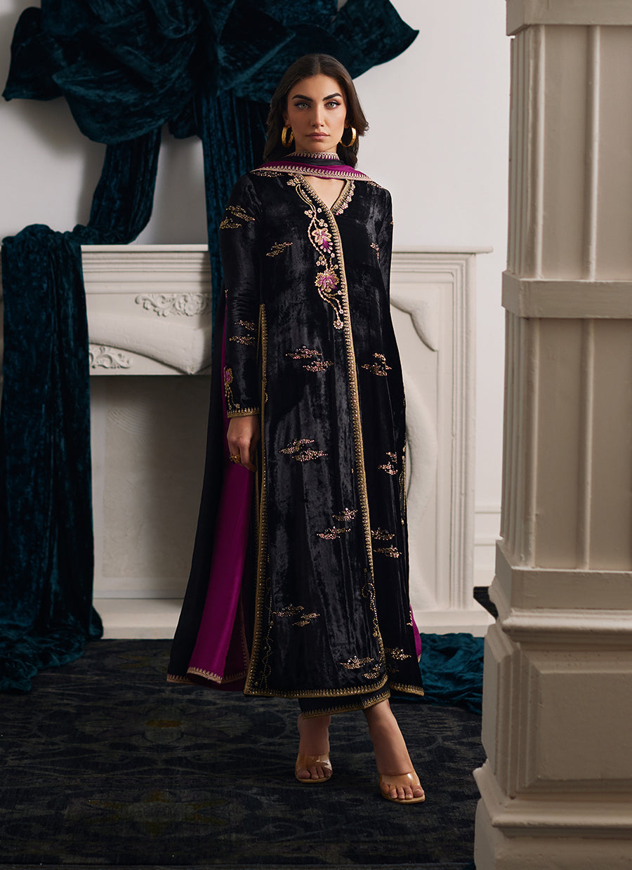 Anemos Shirt And Dupatta - Velvets the Afterparty 24 by Farah Talib Aziz