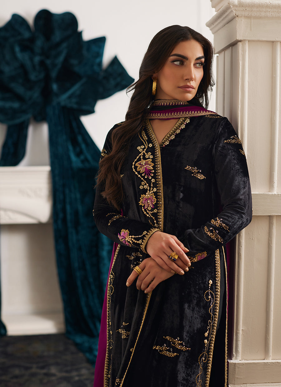 Anemos Shirt And Dupatta - Velvets the Afterparty 24 by Farah Talib Aziz