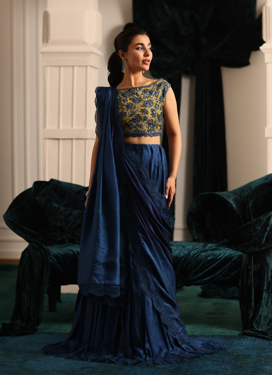 Persee Lehenga Choli - Velvets the Afterparty 24 by Farah Talib Aziz