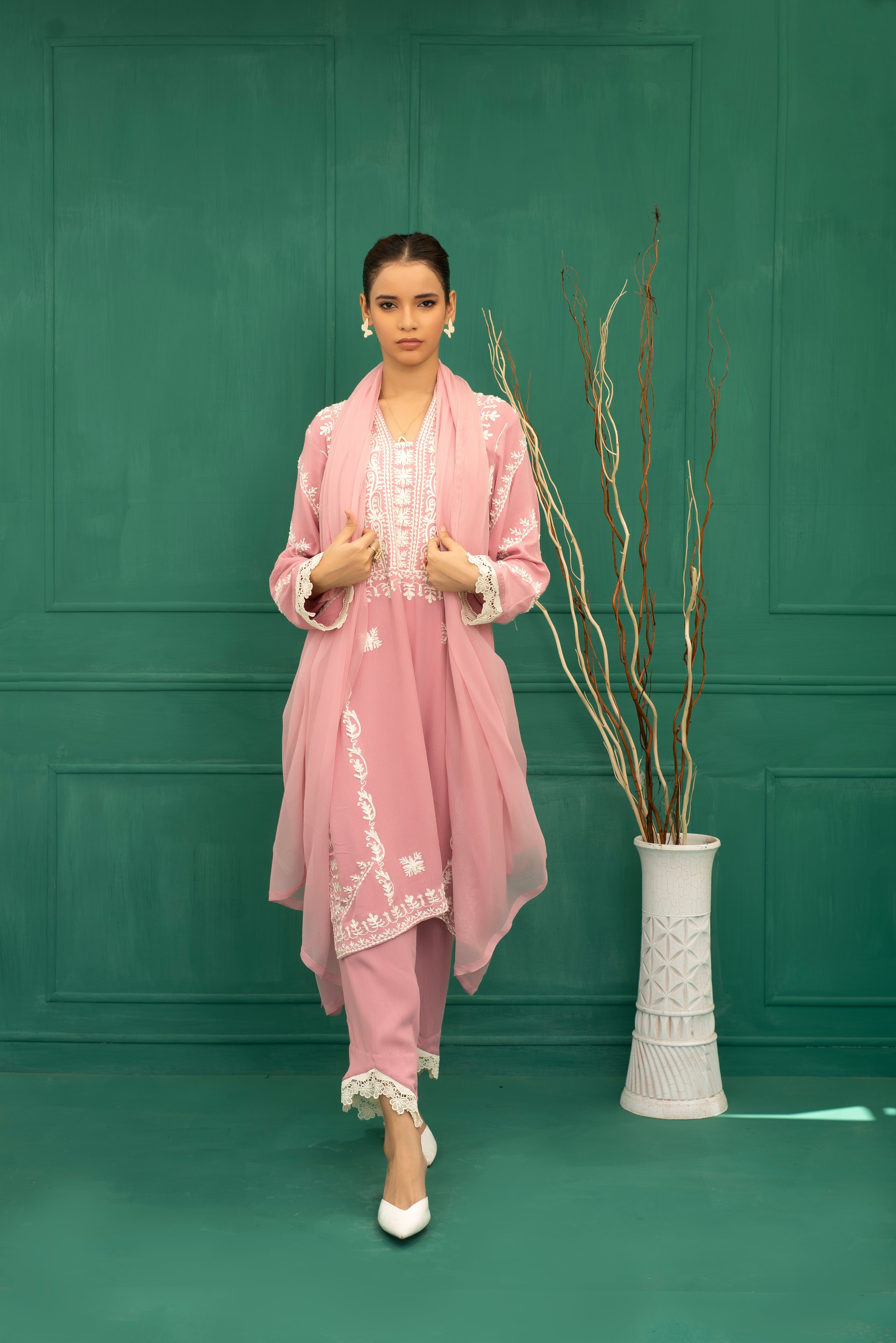 Peach Carnation - The Berry Eid Edit by Maira Murtaqi
