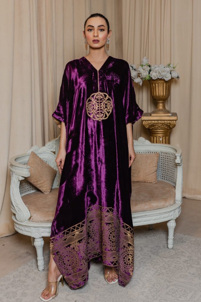 Purple Velvet - Luxury Pret Winter Fall by IVY