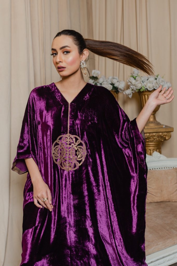 Purple Velvet - Luxury Pret Winter Fall by IVY