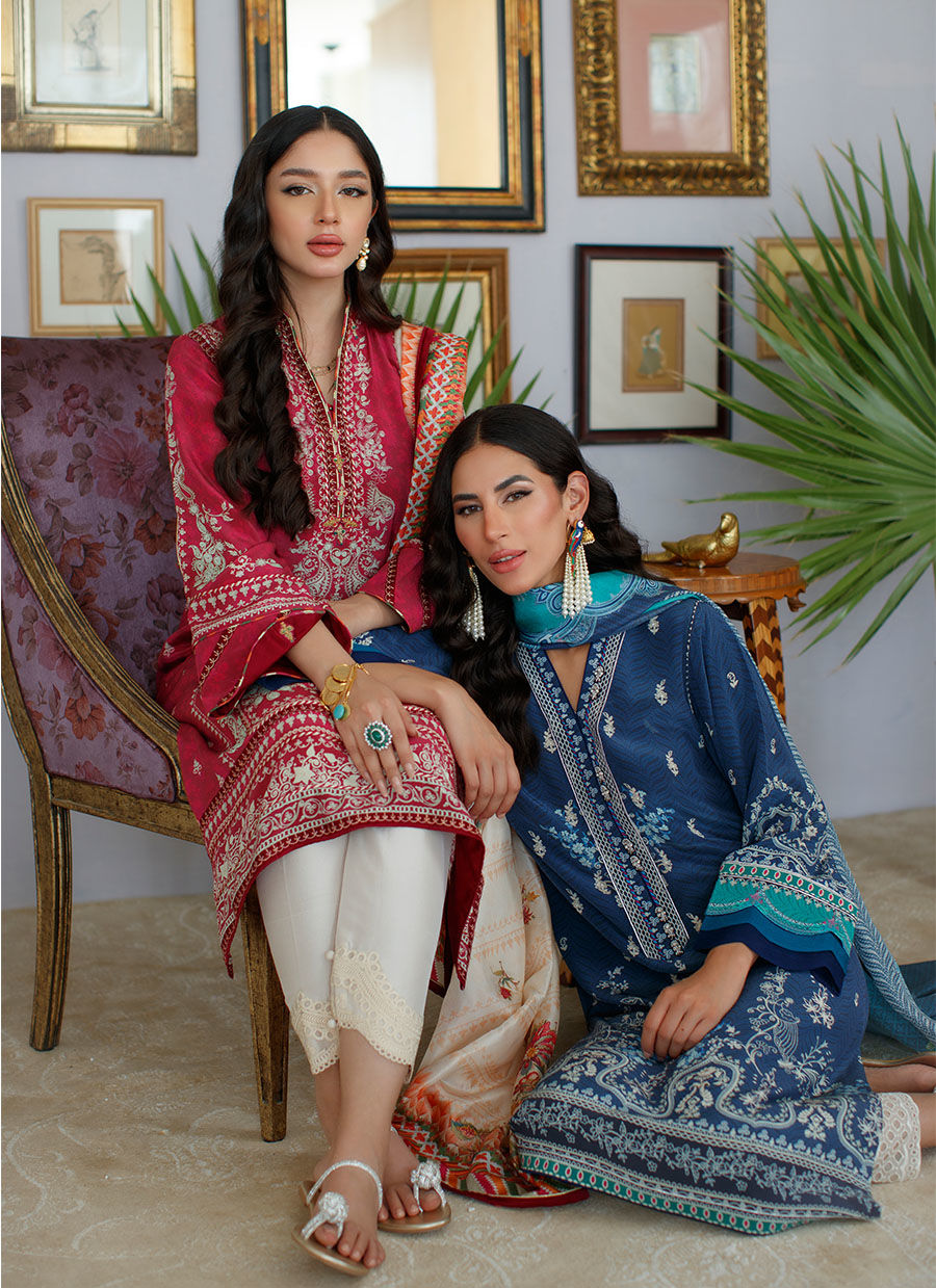 GUL MARORI SHIRT AND DUPATTA - Farah Talib Aziz