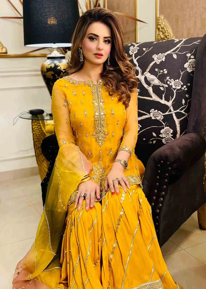 Sayoni outfit - yellow - Eram Syed